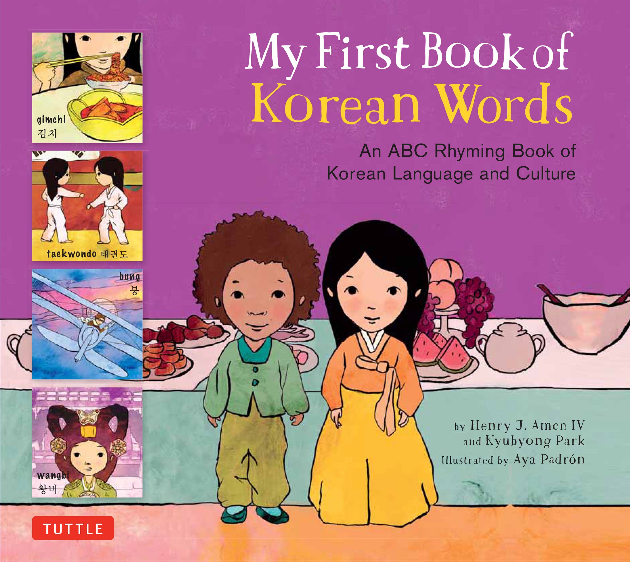 Cover image for My First Book of Korean Words ISBN 9780804849401